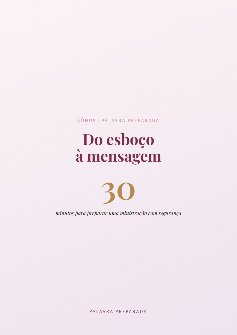 Capa do guia Do esboço à mensagem em 30 minutos